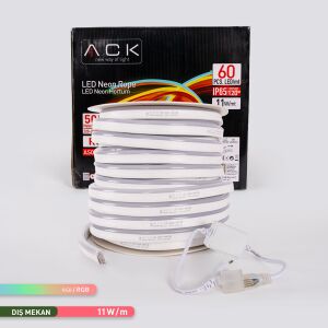 ACK LED Neon 220V RGB Işık AS03-00509