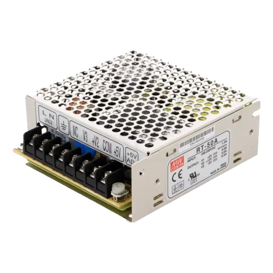 MEANWELL- RD-050A 	+5/+12Vdc 6.0/3.0Amp  Güç Kaynağı