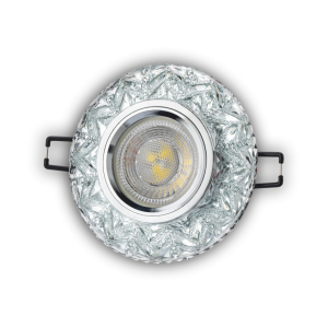 Cata Sim Led Efektli Cam Spot  CT-6598 ( Ampül ve Duy Hariç )