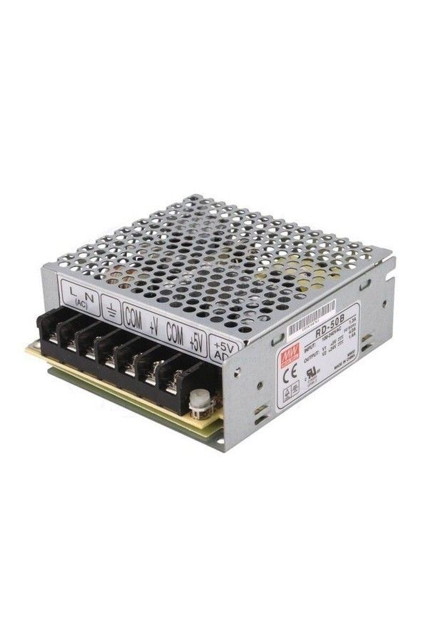 MEANWELL- RD-050B +5/+24Vdc 6.0/2.0Amp  Güç Kaynağı