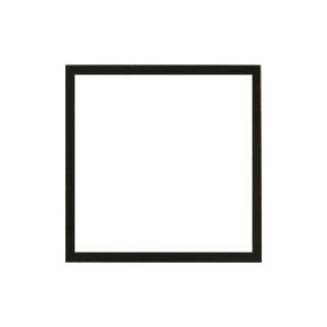 ACK Backlight Sıva Altı 295mmx295mm 15W 6500k Siyah AP20-13331