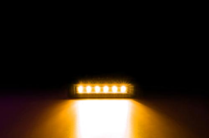 Cata Amber Işık 6W Profesyonel Ultra Slim Nem ve Buhar Filtreli Wall Washer CT-4694