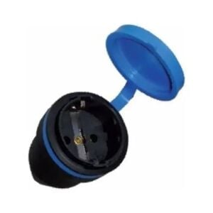 Seldur Kauçuk Dişi Topraklı Erkek Fiş SL-F-207