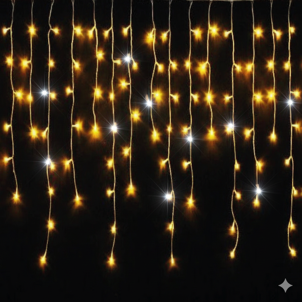 ACK LED Saçak Işık 3000k Flaşlı Süsleme Işığı AS90-00800F