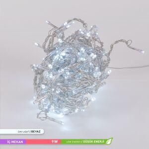 ACK 9W 192 LED'li İç Mekan Saçak Işık 3000K AS90-00800F Flaşlı