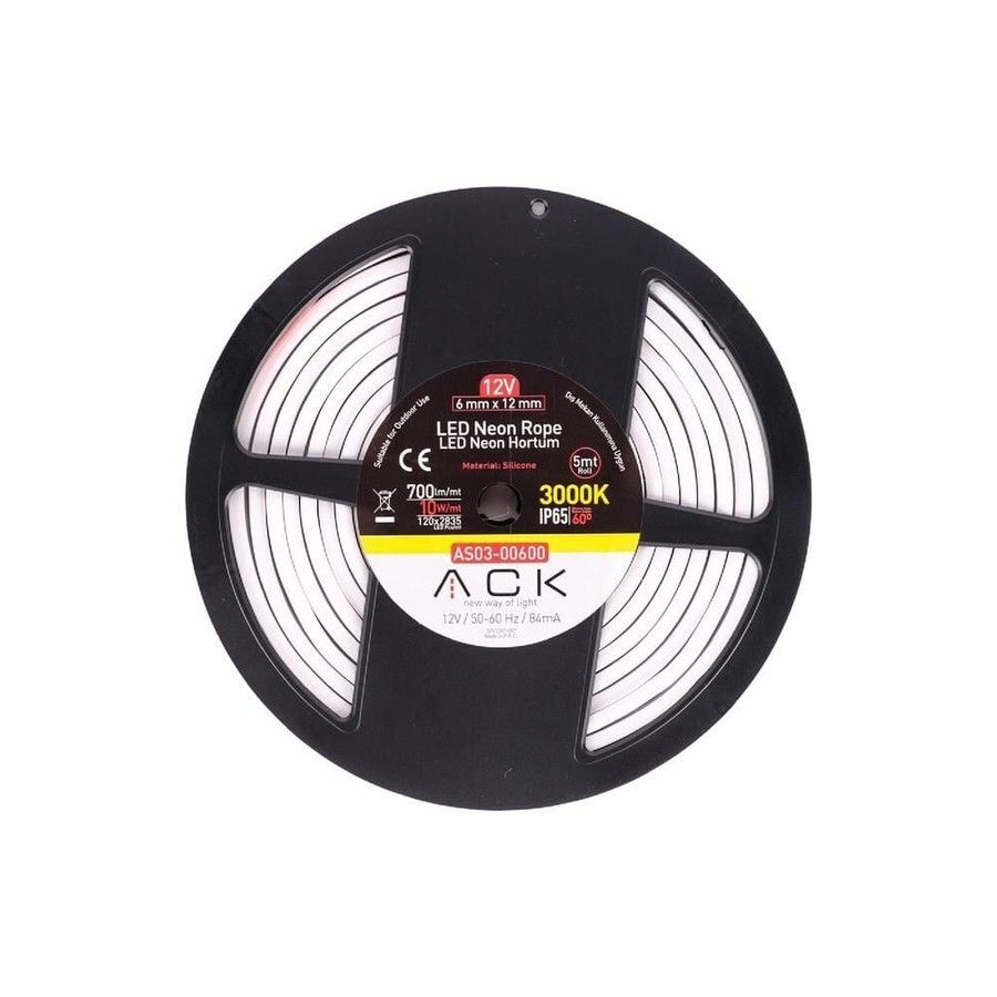 ACK Amber Işık 12V Neon LED  AS03-00608