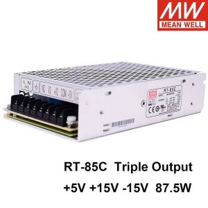 MEANWELL- RT-85C 	+5/+15/-15 Vdc  Güç Kaynağı