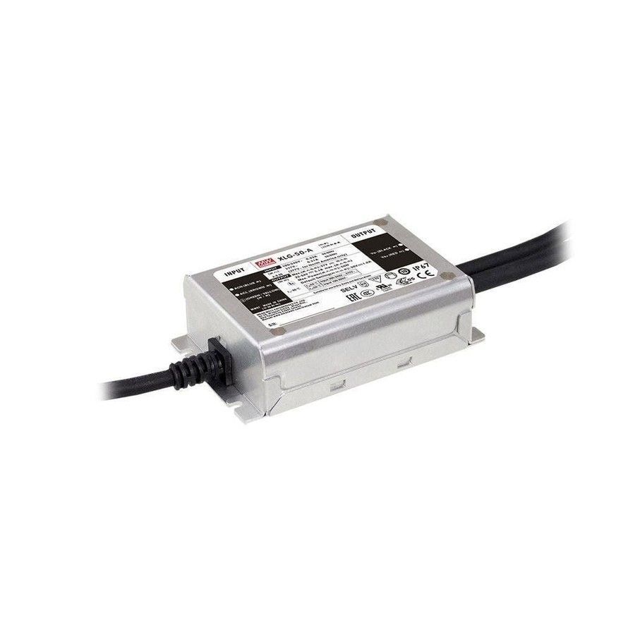 MEANWELL- XLG-50-A 22~54Vdc,530~2100mA Constant Power,ADJ.  Led Sürücü - Güç kaynağı