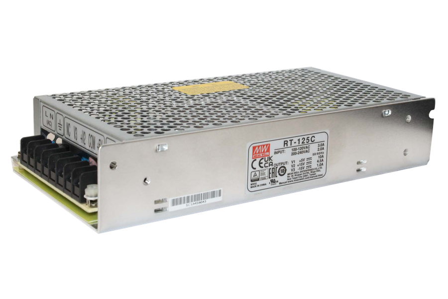 MEANWELL- RT-125C +5/+15/-15 Vdc  Güç Kaynağı
