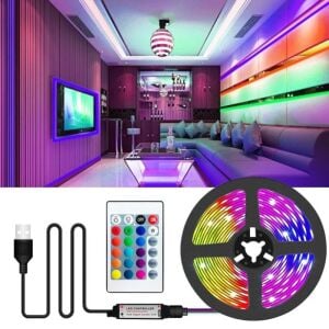 Cata RGB Şerit Led Seti ( USB ) CT-4566 12v