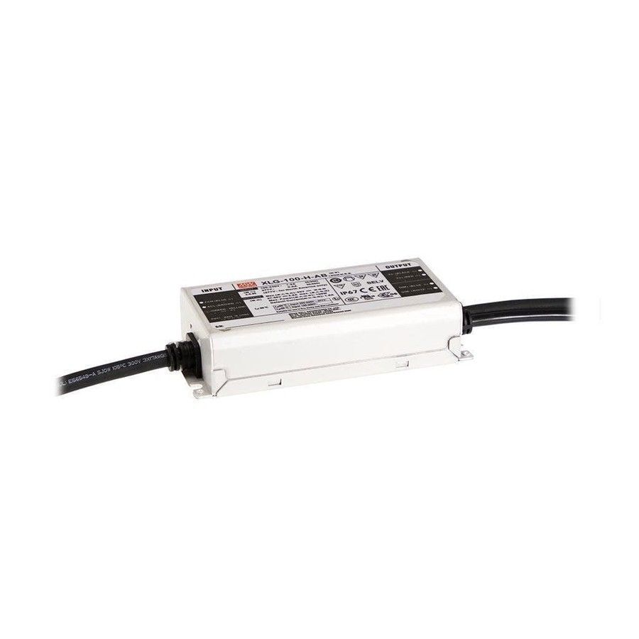 MEANWELL- XLG-100-H-AB 	27~56Vdc,1750~2780mA Constant Power,DIM+ADJ.  Led Sürücü - Güç kaynağı