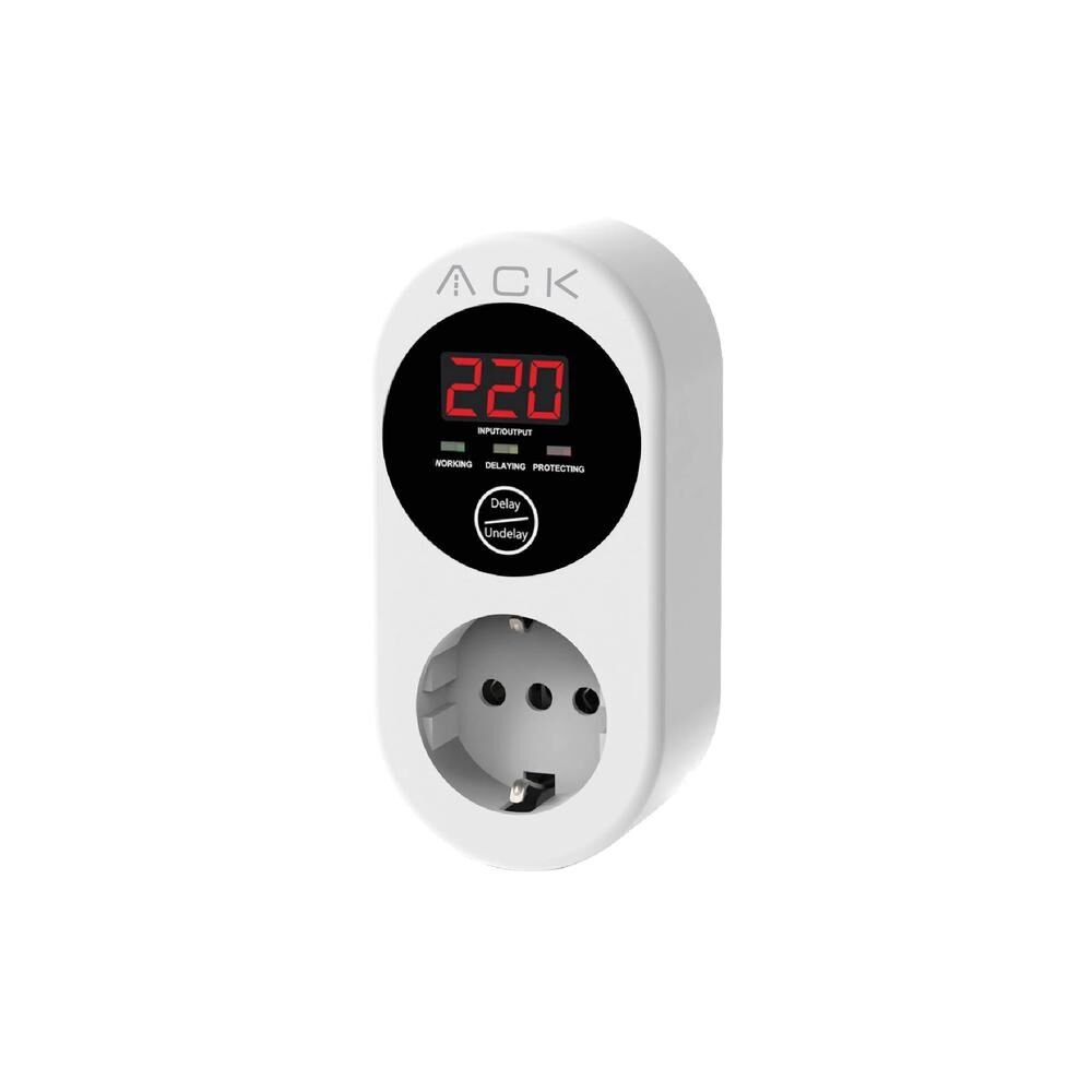 ACK Voltaj Korumalı Priz Pvp-04-15a 140-270v AY27-00010