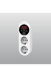 ACK Voltaj Korumalı İkili Priz Pvpb-04-15a 140-270v AY27-00020