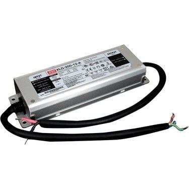 MEANWELL- 12Vdc,16.0Amp,Current Adj.,(8.4~12Vdc CC) XLG-200-12-A  Led Sürücü - Güç kaynağı