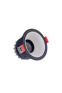 ACK AD01-15011 5W 4000K Naturel Beyaz Ilık Beyaz Reflektörlü Siyah Kasa Led Spot