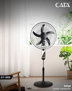 Cata Datça 46cm (18inç) Ayaklı Vantilatör Ct-3021