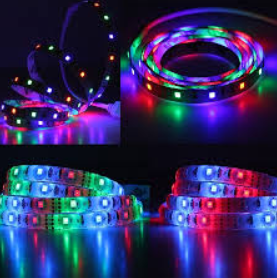 Cata 3 Çipli Şerit Led İç Mekan 12v RGB - CT-4545