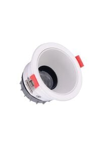 ACK AD01-15030 5W 6500K Beyaz Reflektörlü Beyaz Kasa Led Spot