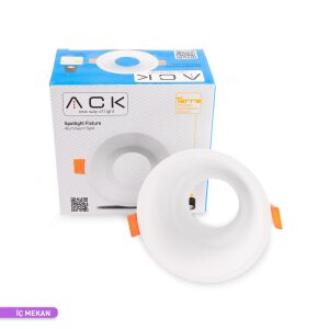 ACK Terra Alüminyum Yuvarlak Spot Armatür  AH03-04010
