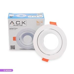 ACK Terra Alüminyum Yuvarlak Spot Armatür AH03-04070