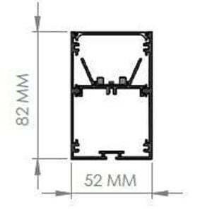 Darklight 52 16W 590 mm Linear Düz Difüzör DL5282 0600 6500K Beyaz Işık