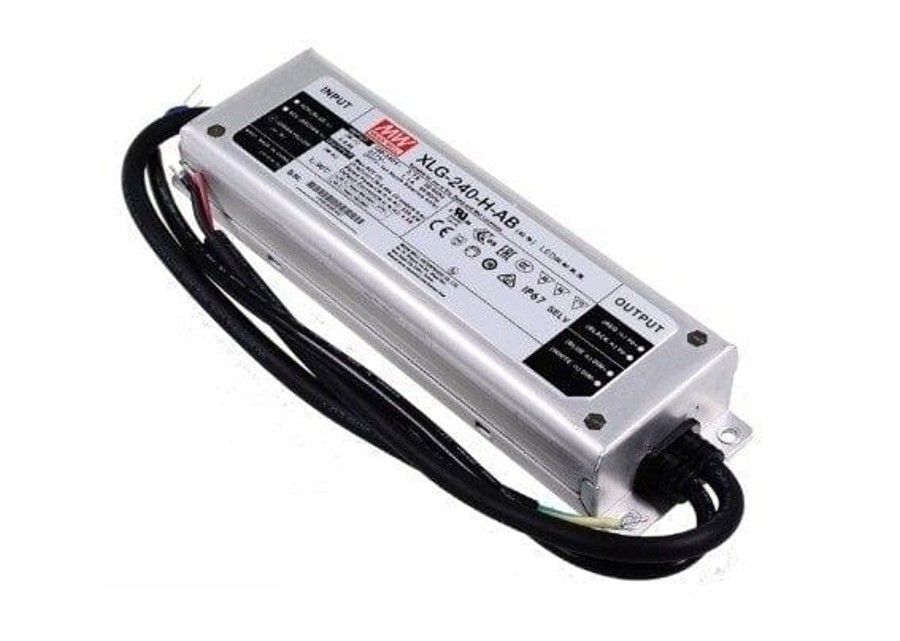 MEANWELL- 27~56Vdc,4280~6660mA Constant Power,DIM+ADJ. XLG-240-H-AB  Led Sürücü - Güç kaynağı