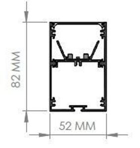 Darklight 52 42W 1480 mm Linear Düz Difüzör DL5282 1500 3000K Gün Işığı