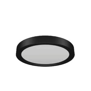 Goya 12W 3000K Sarı Işık Sıva Üstü Led Panel Armatür  GY 1883-12 Siyah