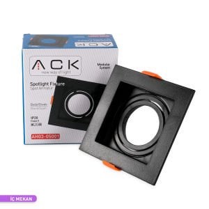 ACK Modüler Sistemli Kare Spot Armatür AH03-05001