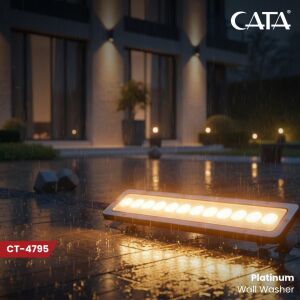 Cata Gün Işığı 30W Platinium Wall Washer CT-4796G
