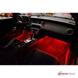 Cata 10 Çipli Şerit Led İç Mekan 12v KIRMIZI - CT-4482