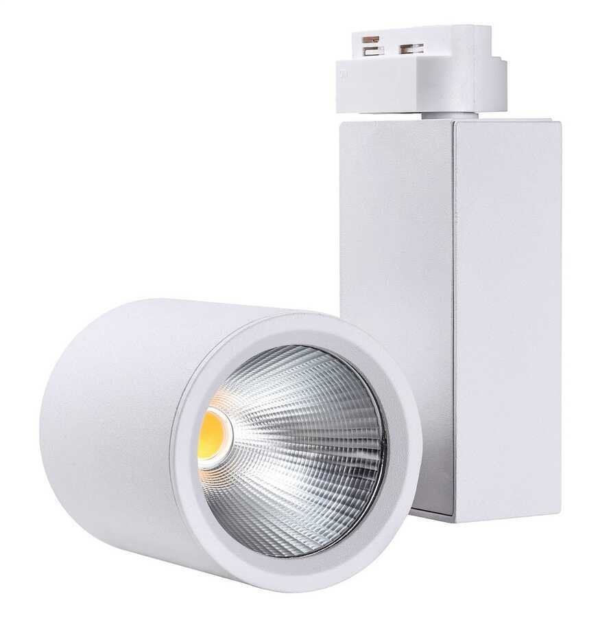 Jupiter 4000K Naturel Beyaz 30W Monofaze Soketli Ray Spot Armatür LR468
