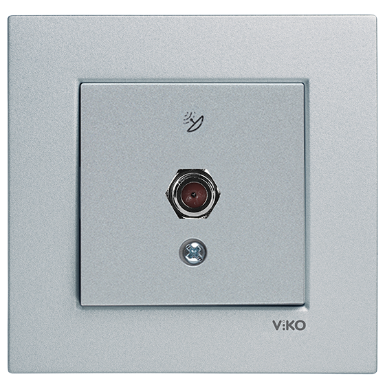 Viko Artline Novella Uydu Prizi F Konnektörlü Sonlu (Çerçeve Hariç) Saten