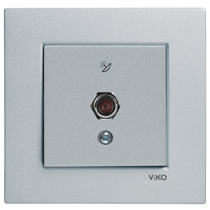 Viko Artline Novella Uydu Prizi F Konnektörlü Sonlu (Çerçeve Hariç) Saten