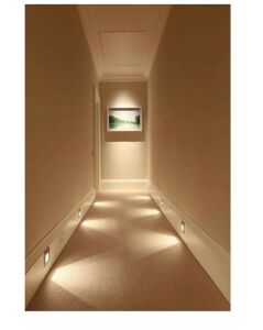 Noas 1,5W Sensörlü Koridor Aydınlatma Armatürü Satin Kasa 6500K Beyaz Işık YL69-1411-B