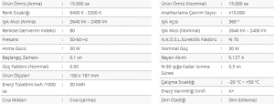 Cata 35W Led Ampul 6400K Beyaz Işık E27 Duylu CT-4263