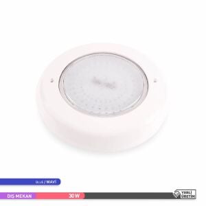 ACK 36W Mavi Işık Flat Sıva Üstü Slim LED Havuz Armatürü AH08-03660