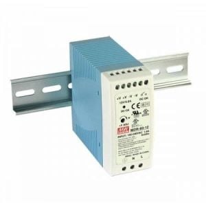 MEANWELL- MDR-60-12 12Vdc 5.0Amp Ray M.PHOENIX UNO-PS/1AC/12DC/55W Muadili