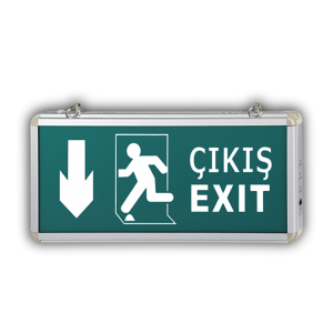 Cata Şarjlı 3W Exit Çıkış Armatürü CT-9167