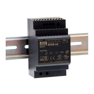 MEANWELL- HDR-60-24 24Vdc 2.5Amp Ray M.  PHOENIX UNO-PS/1AC/24DC/60W Muadili