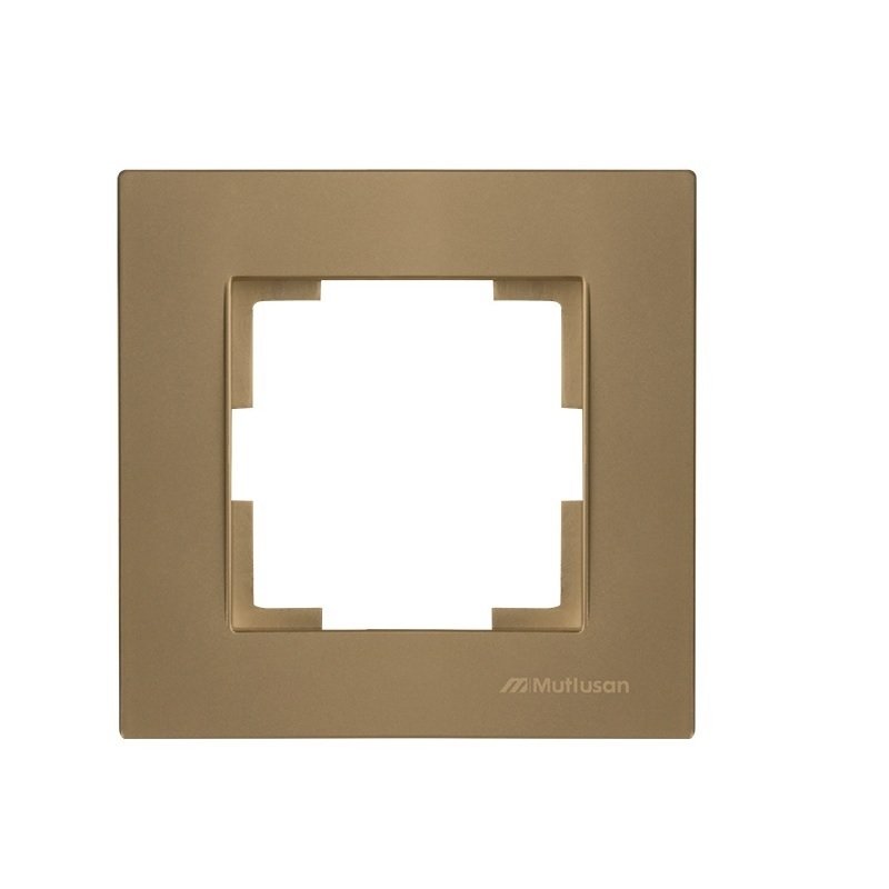 Mutlusan Tekli Çerçeve Metalik Altın- 2220 800 1180