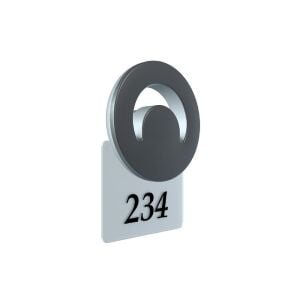 ACK AG44-01002 12 Watt  3000K Gün Işığı Capella  A Alüminyum Kapı Numaratörü