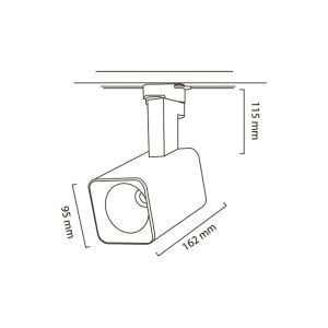 Goya 36W 4000K Natural Beyaz Led Ray Spot GY 3638G