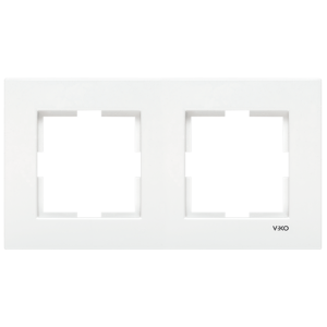 Viko Karre İkili Çerçeve - Beyaz 90960201