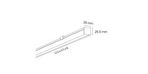 Goya 26W 60cm Sıva Üstü ve Lineer Armatür GY 8052 60