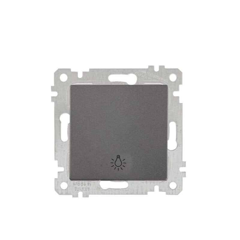 Mutlusan Mek+Tuş Çağırma Rita Metalik Füme- 2200 407 0295