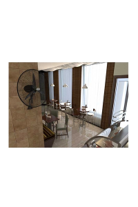 Vanti Sanayi Tipi Kumandalı Duvar Vantilatör 75cm- KCF292KD
