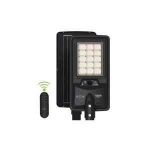 ACK 6500K 90W Solar Led Sokak Armatürü AT42-09031