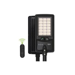 ACK 6500K 120W Solar Led Sokak Armatürü AT42-09131