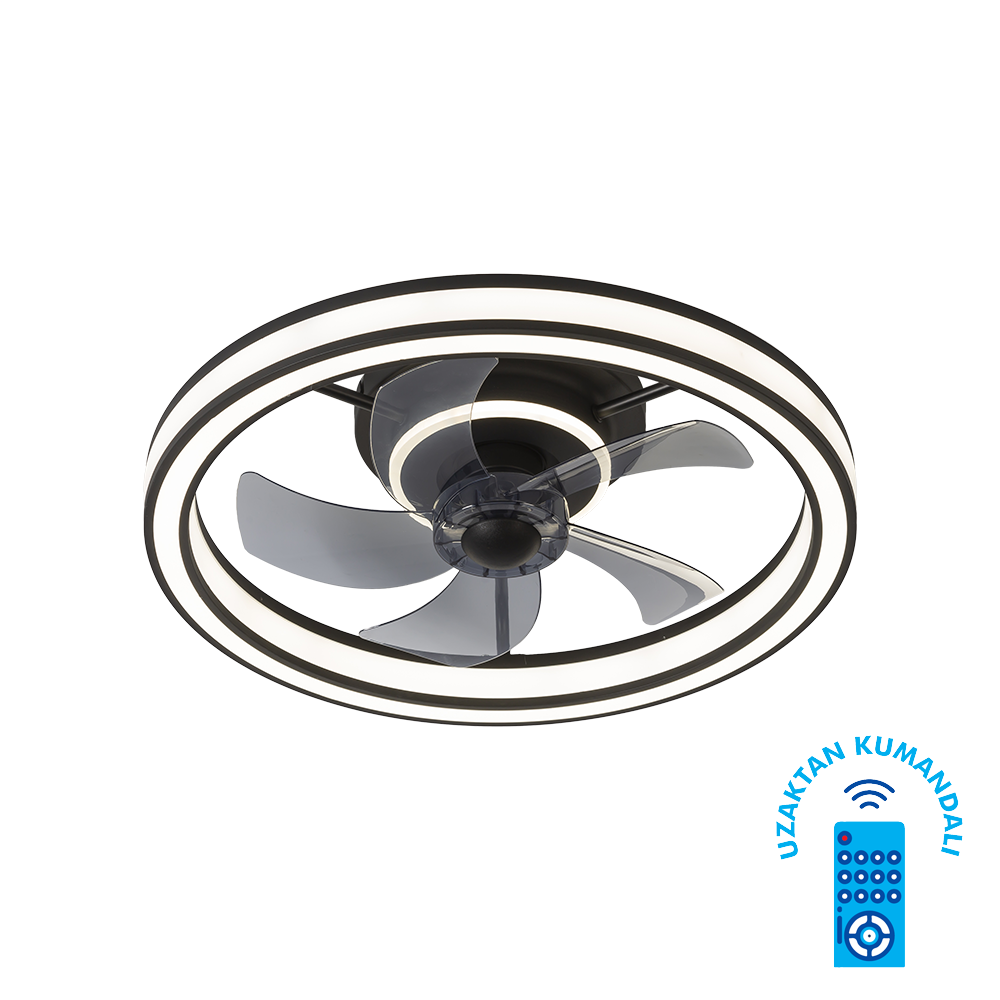 Vanti 15W 20” Ledli Modern Tavan Vantilatörü KCF296